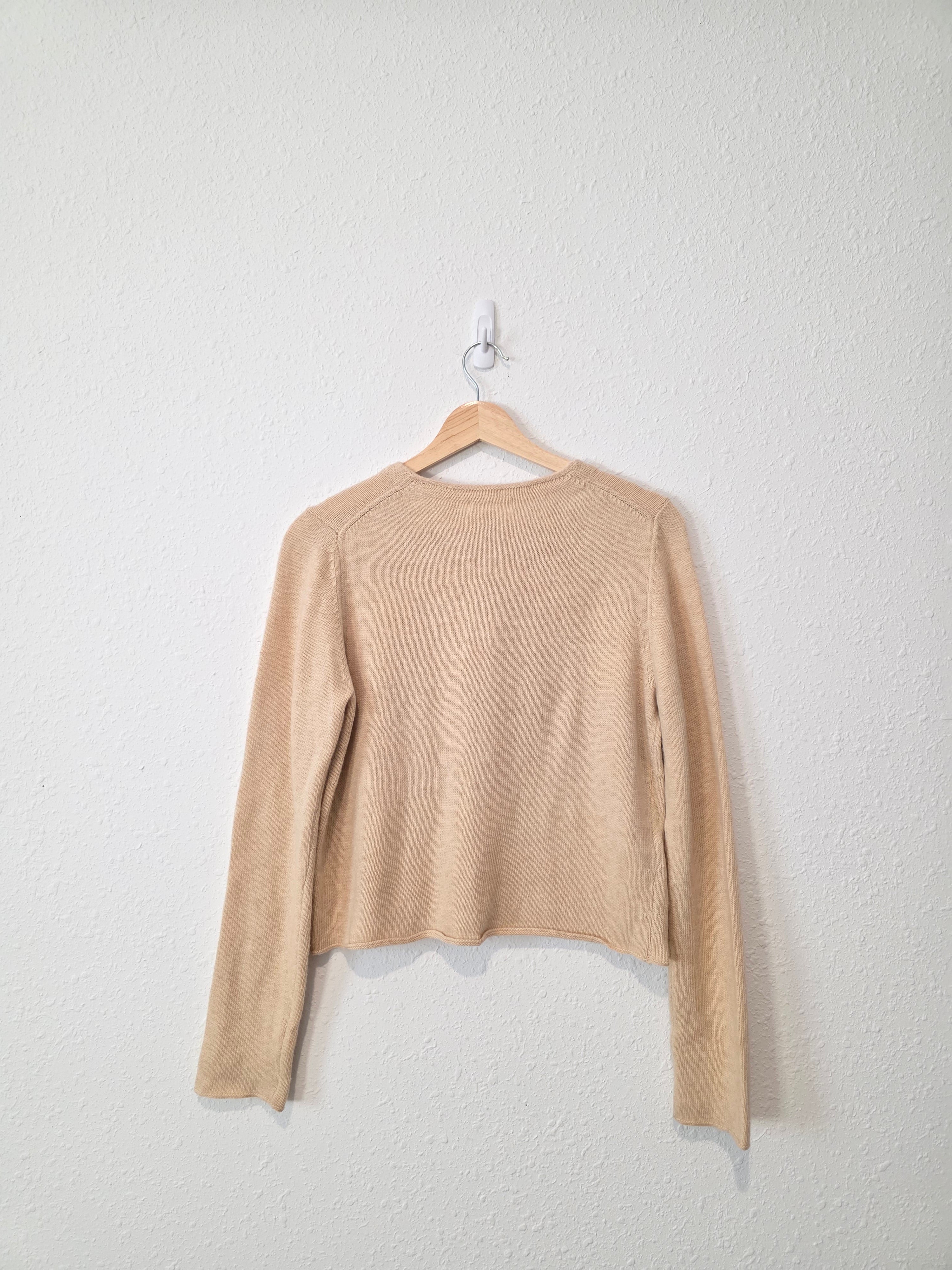 Mod Ref Neutral Button Up Sweater (S)