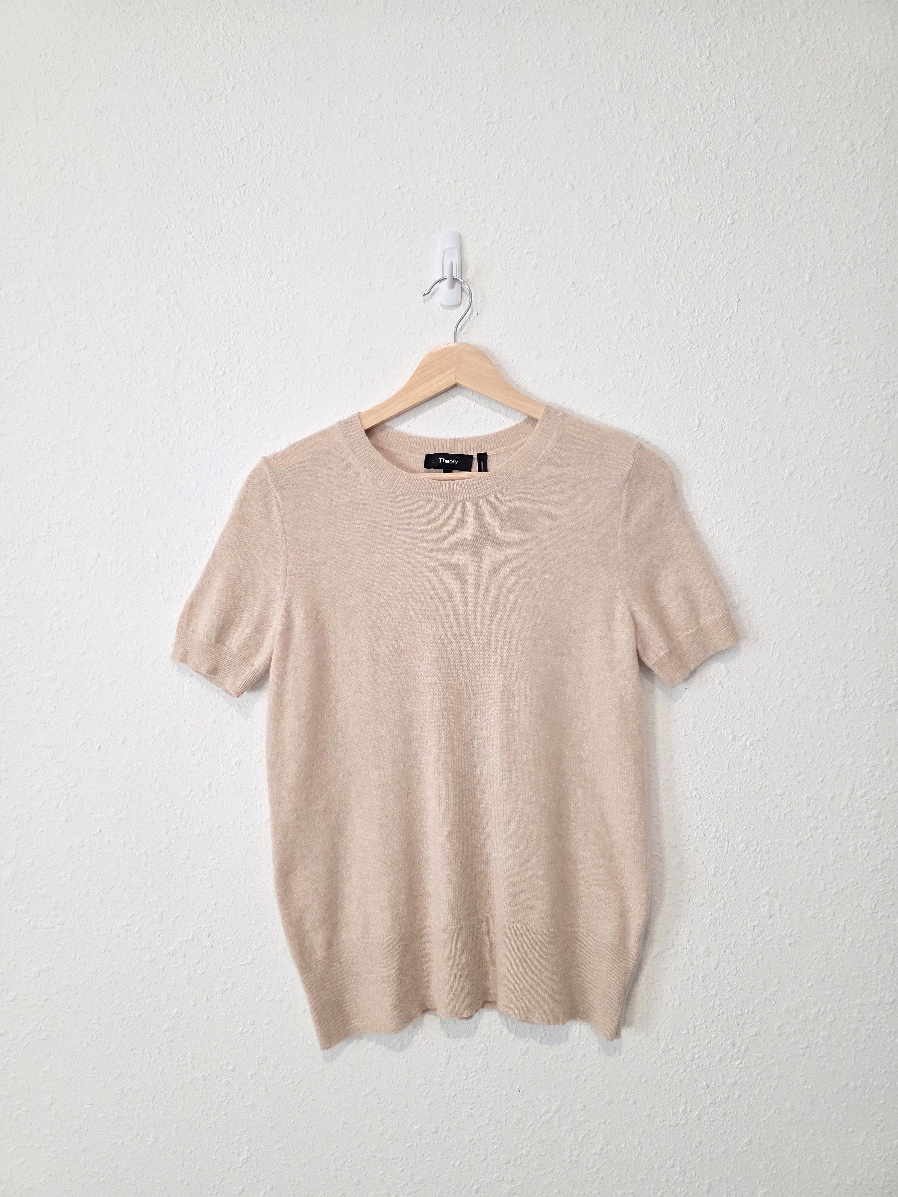 Theory Cashmere Sweater Tee (XS/S)