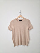 Theory Cashmere Sweater Tee (XS/S)