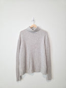 Banana Republic Wool Blend Turtleneck Sweater (L)