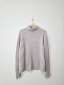 Banana Republic Wool Blend Turtleneck Sweater (L)