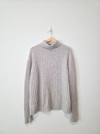 Banana Republic Wool Blend Turtleneck Sweater (L)