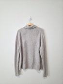 Banana Republic Wool Blend Turtleneck Sweater (L)