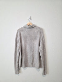 Banana Republic Wool Blend Turtleneck Sweater (L)