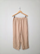 Quince Neutral Linen Pants (M)