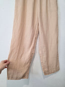 Quince Neutral Linen Pants (M)