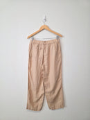 Quince Neutral Linen Pants (M)