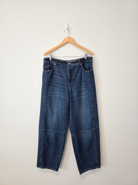 Loft Relaxed Barrel Jeans (31/12)
