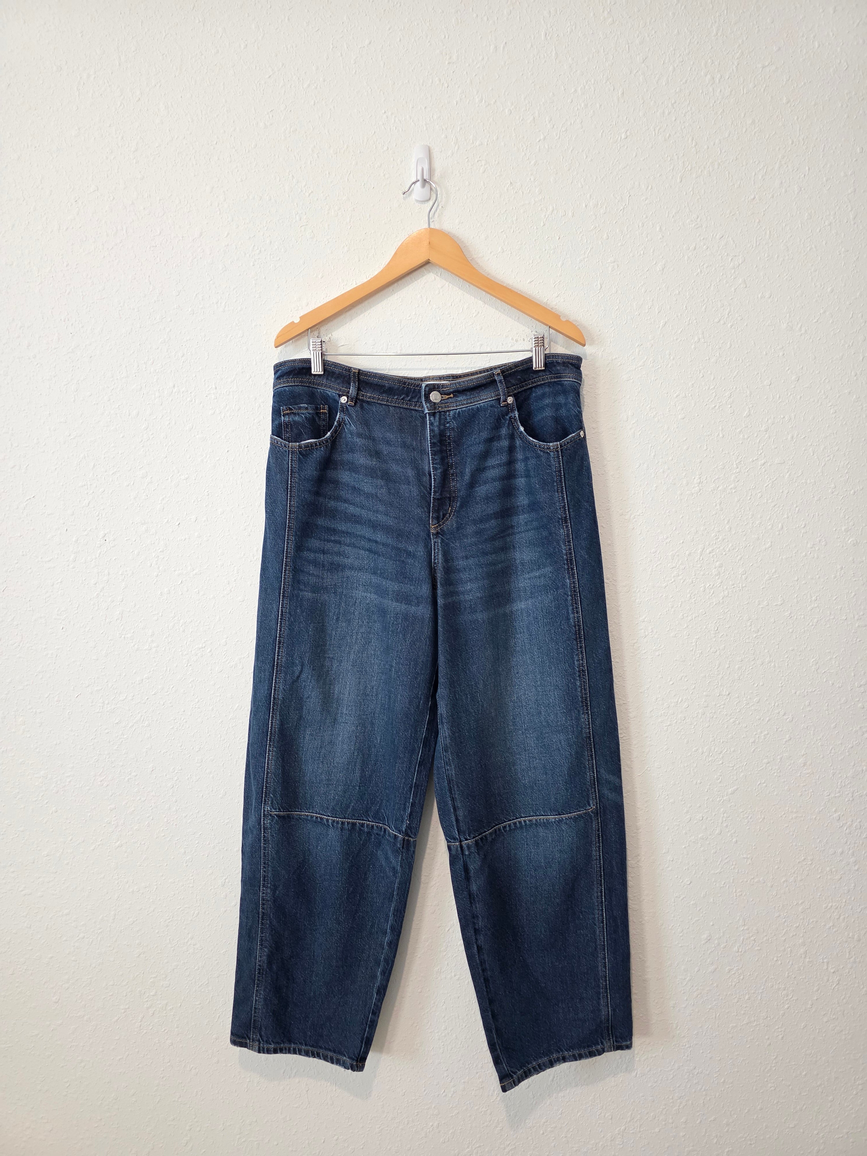 Loft Relaxed Barrel Jeans (31/12)