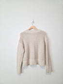 Haven Organic Cotton Open Stitch Cardigan (S)