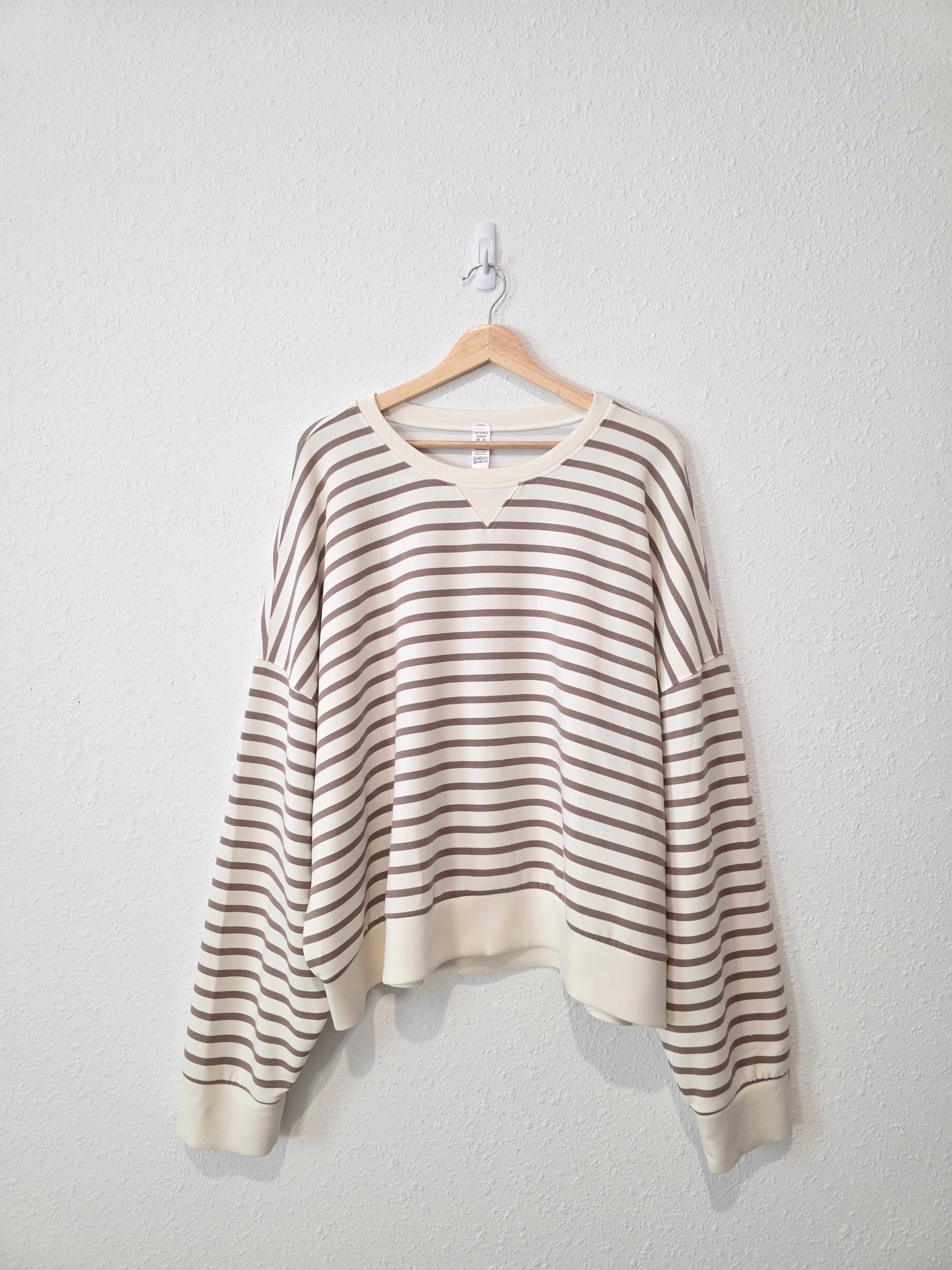 Spanx Striped Oversized Top (3X)