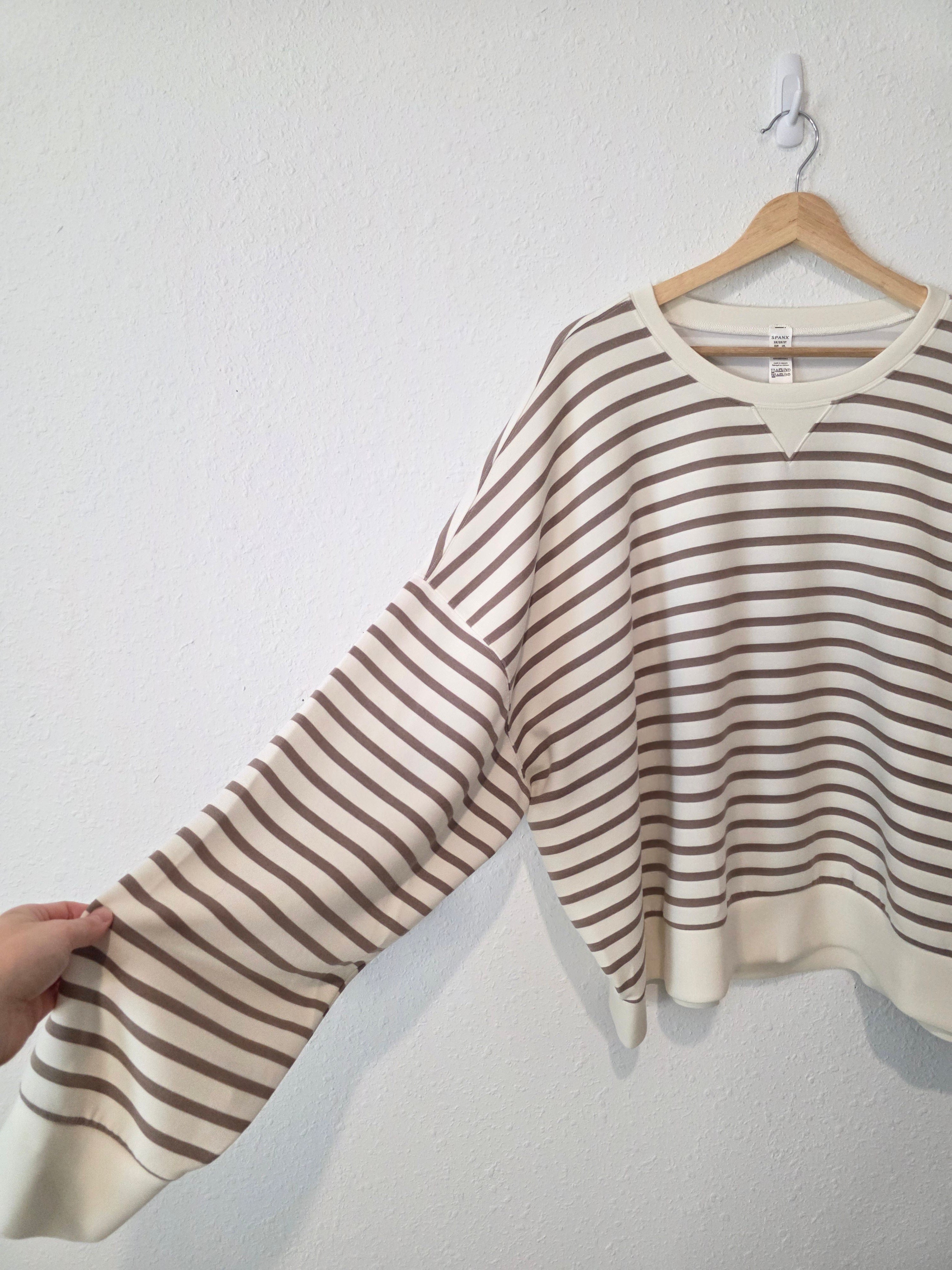 Spanx Striped Oversized Top (3X)
