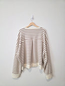 Spanx Striped Oversized Top (3X)