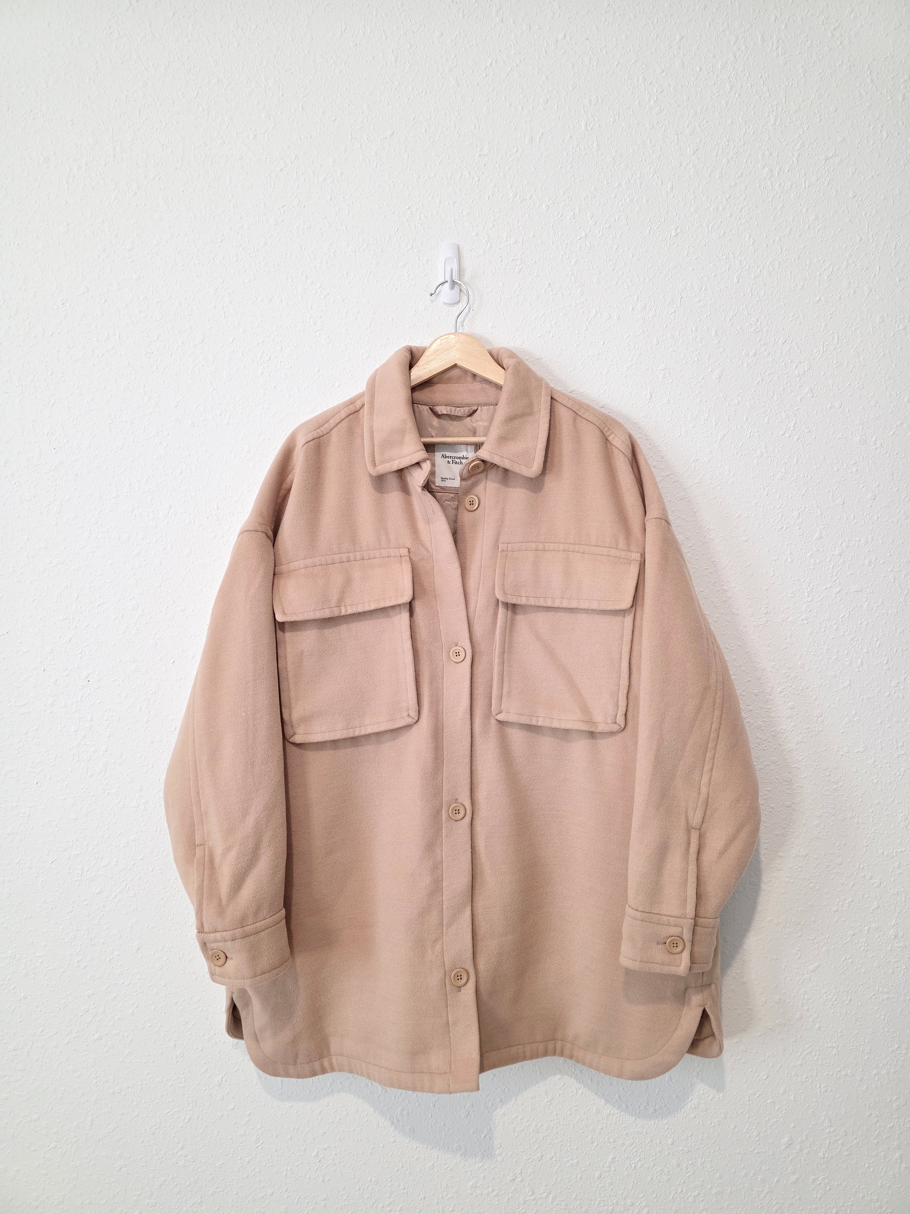 Abercrombie Oversized Shirt Jacket (L)