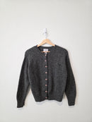 Vintage Shetland Wool Cardigan (XS/S)