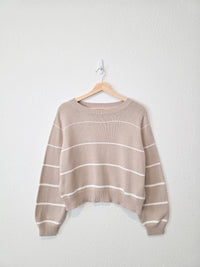 Miracle Boxy Striped Sweater (M/L)