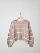 Miracle Boxy Striped Sweater (M/L)