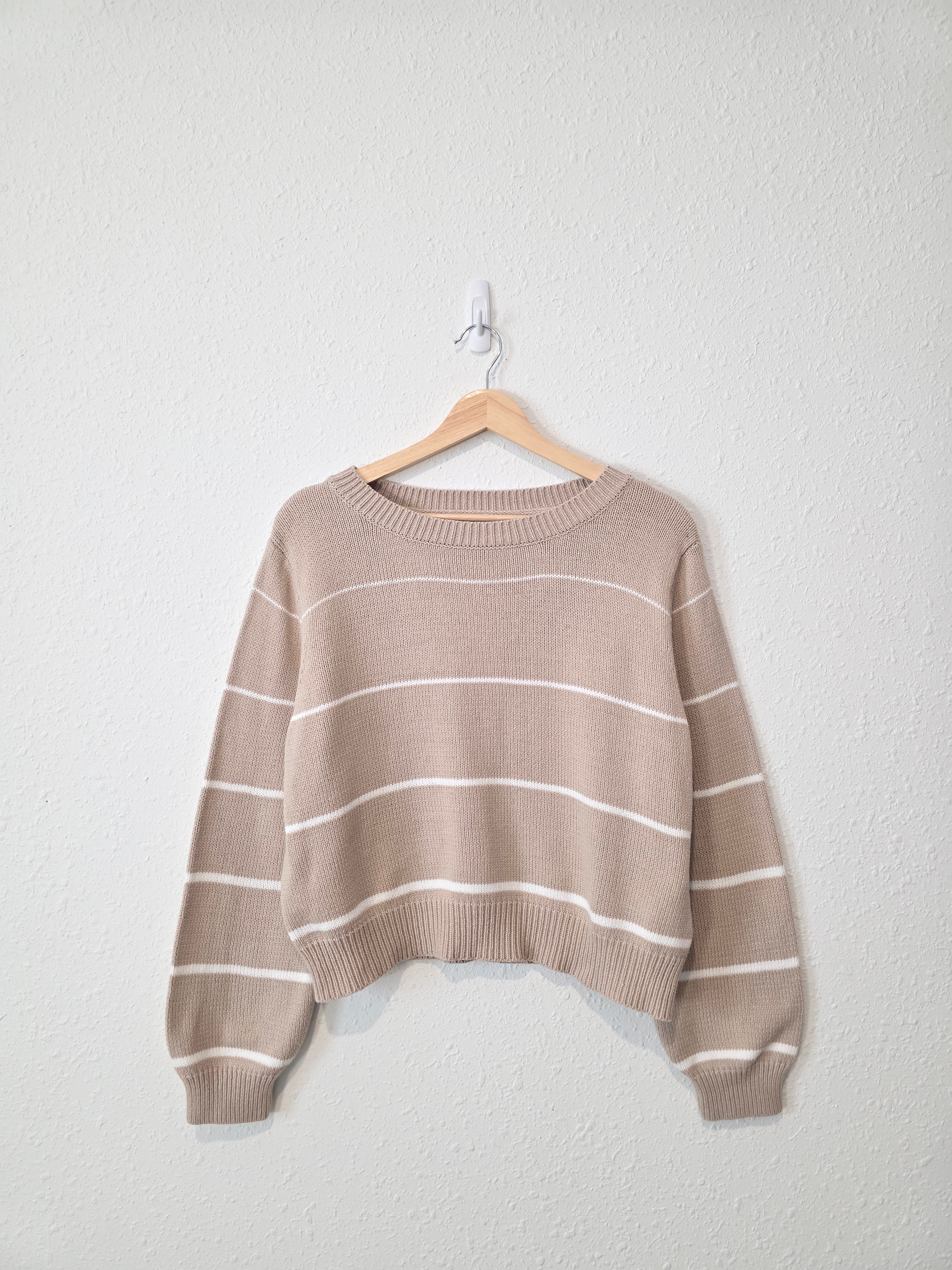 Miracle Boxy Striped Sweater (M/L)