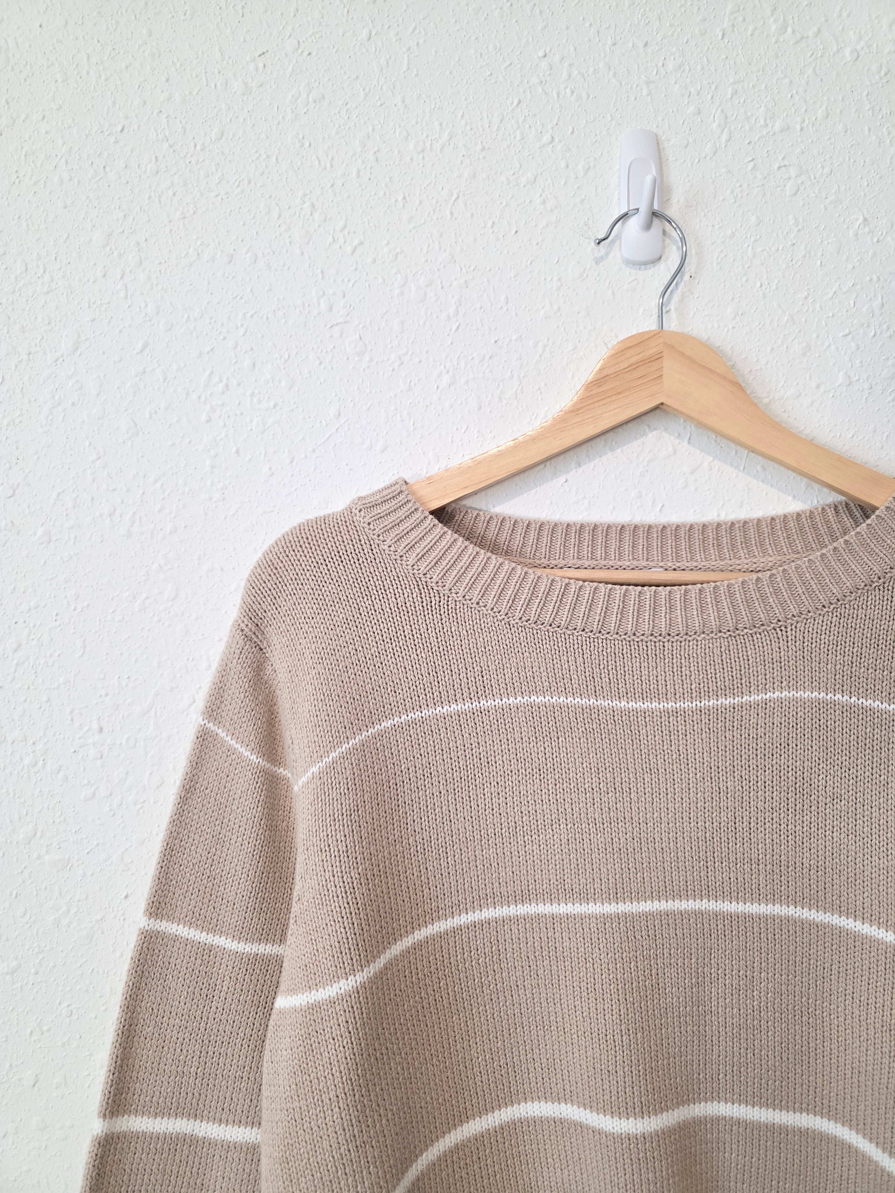 Miracle Boxy Striped Sweater (M/L)