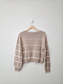 Miracle Boxy Striped Sweater (M/L)