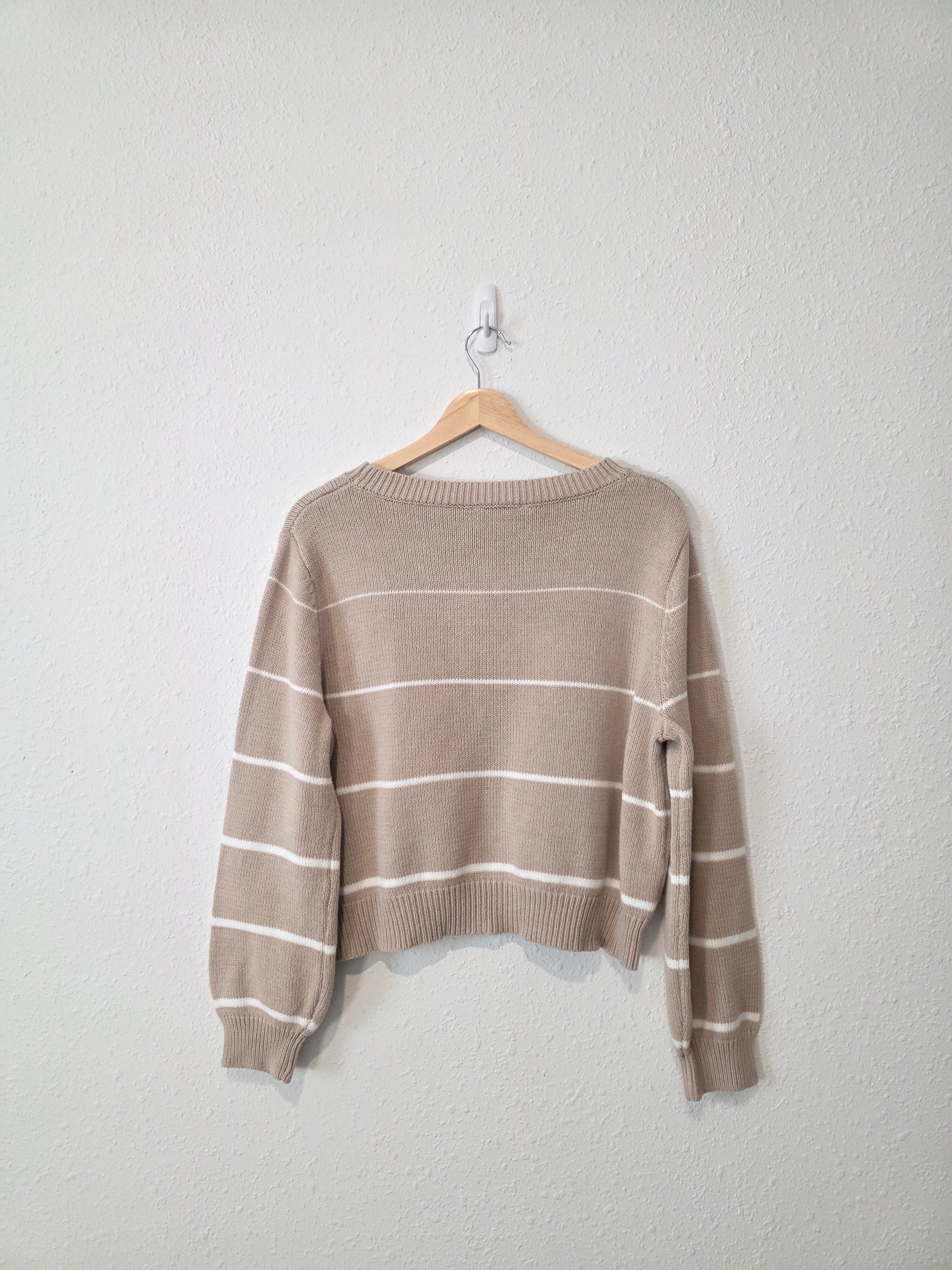 Miracle Boxy Striped Sweater (M/L)