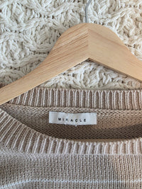 Miracle Boxy Striped Sweater (M/L)