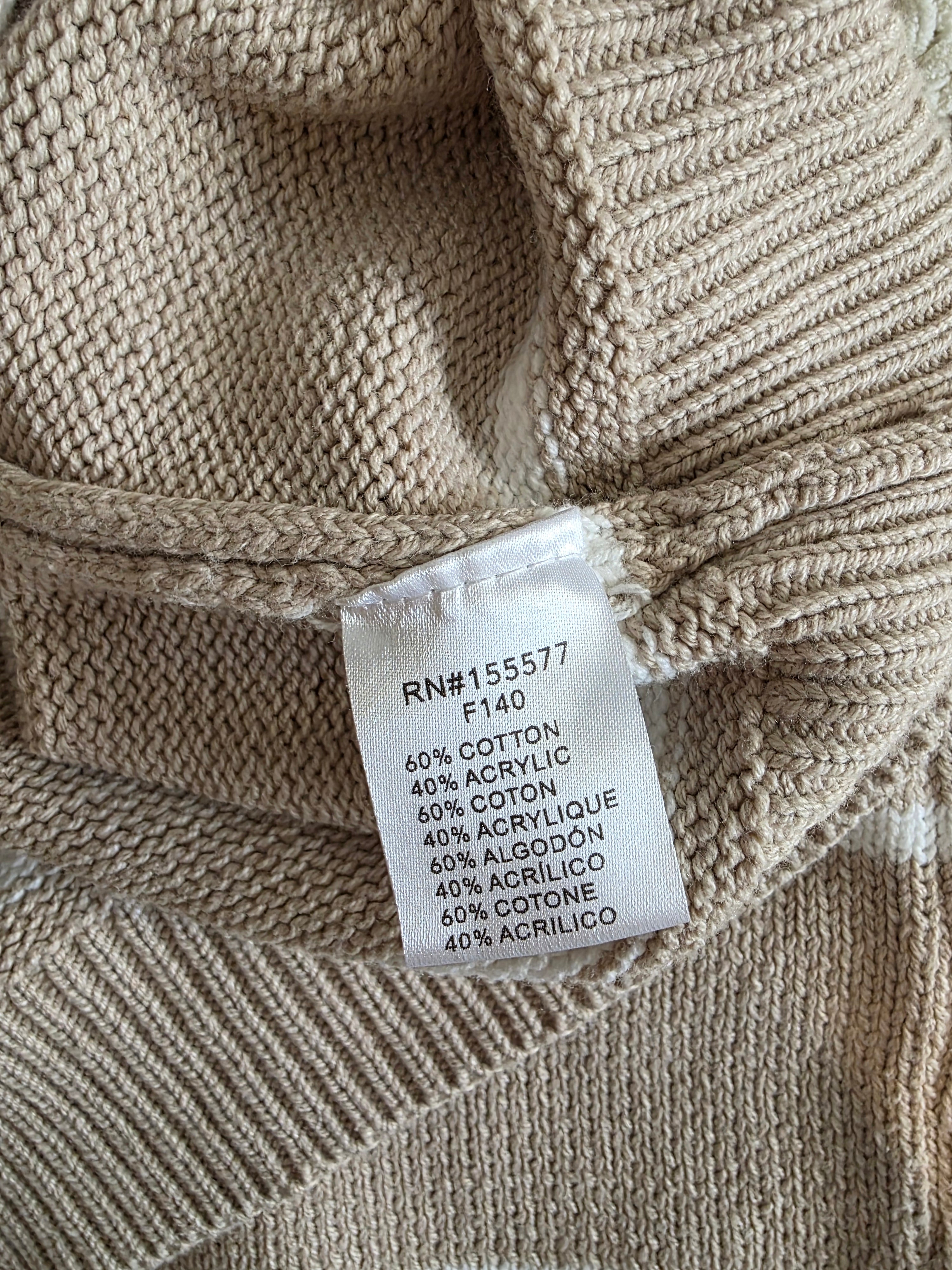Miracle Boxy Striped Sweater (M/L)