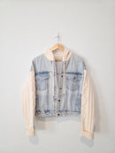 Elan Denim Sweater Jacket (M)