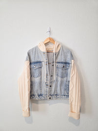 Elan Denim Sweater Jacket (M)