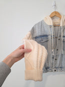 Elan Denim Sweater Jacket (M)