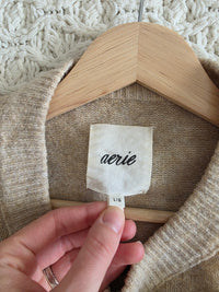 Aerie Striped Crewneck Sweater (L)