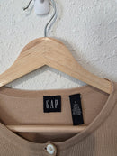 Vintage Gap Neutral Cotton Cardigan (S)