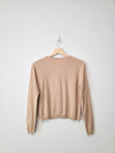 Vintage Gap Neutral Cotton Cardigan (S)