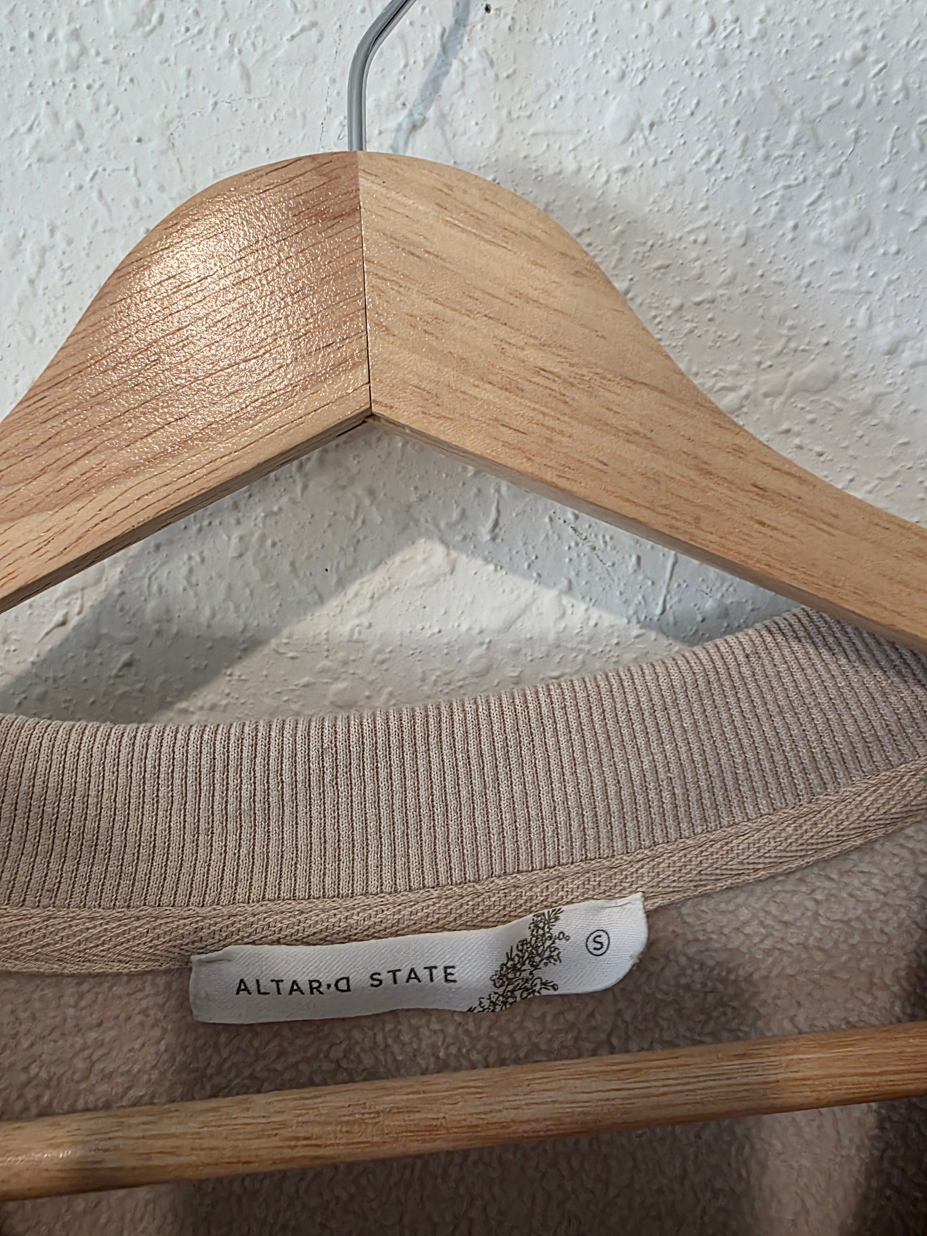 Altar'd State Graphic Crew Sweatshirt (S)