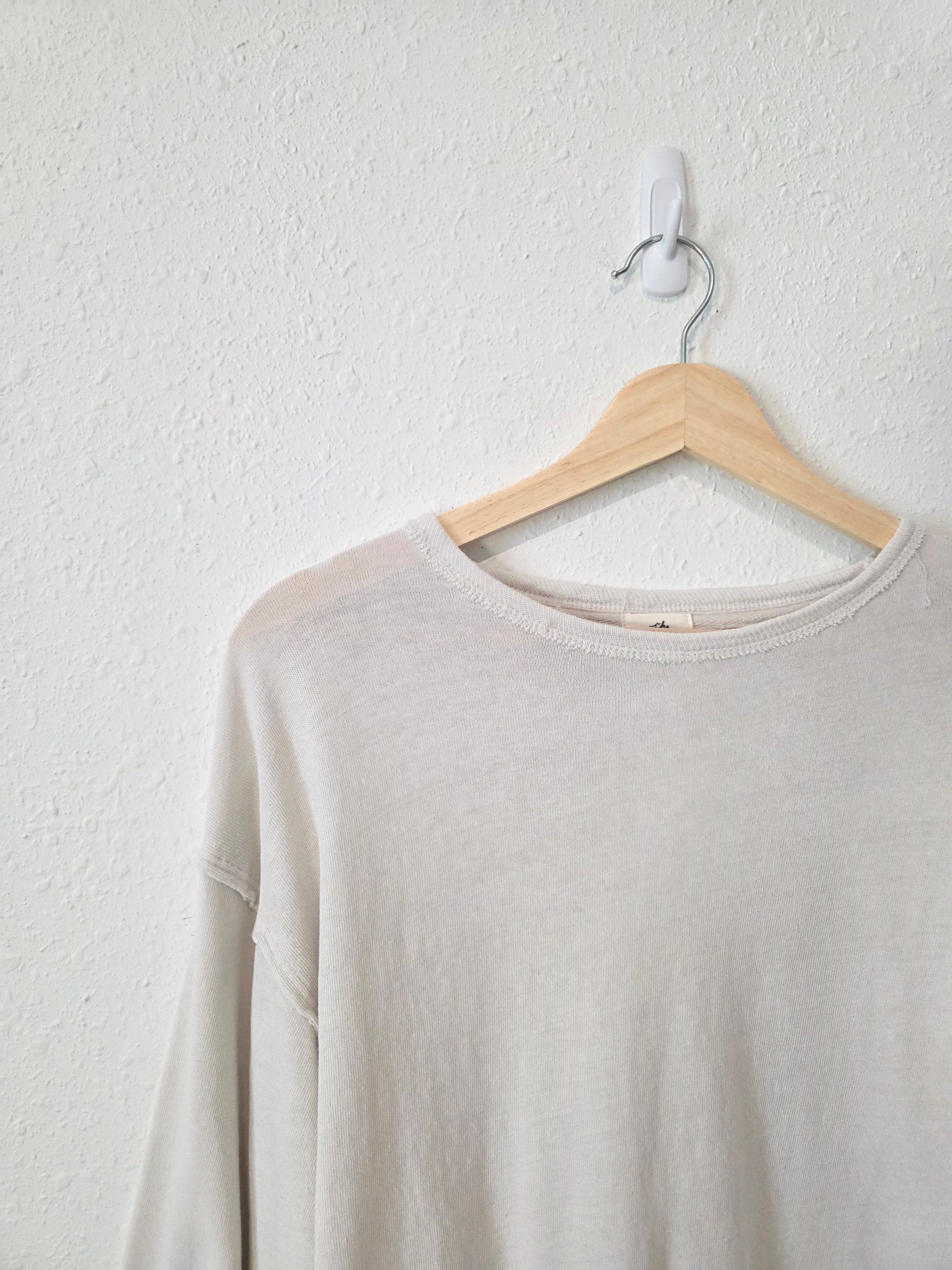 Free People Relaxed Cotton Tee (S)