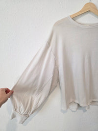 Free People Relaxed Cotton Tee (S)