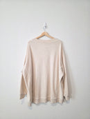 Aerie Slouchy V Neck Sweatshirt (L)