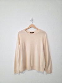 Quince Cashmere Crewneck Sweater (L)