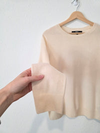 Quince Cashmere Crewneck Sweater (L)