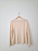 Quince Cashmere Crewneck Sweater (L)