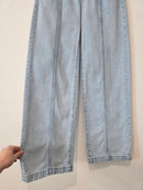 Madewell Light Wash Wide Leg Jeans (23)