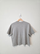 Abercrombie Gray Boxy Knit Top (S)