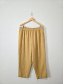 Madewell Cotton Gauze Straight Pants (XL)