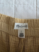Madewell Cotton Gauze Straight Pants (XL)