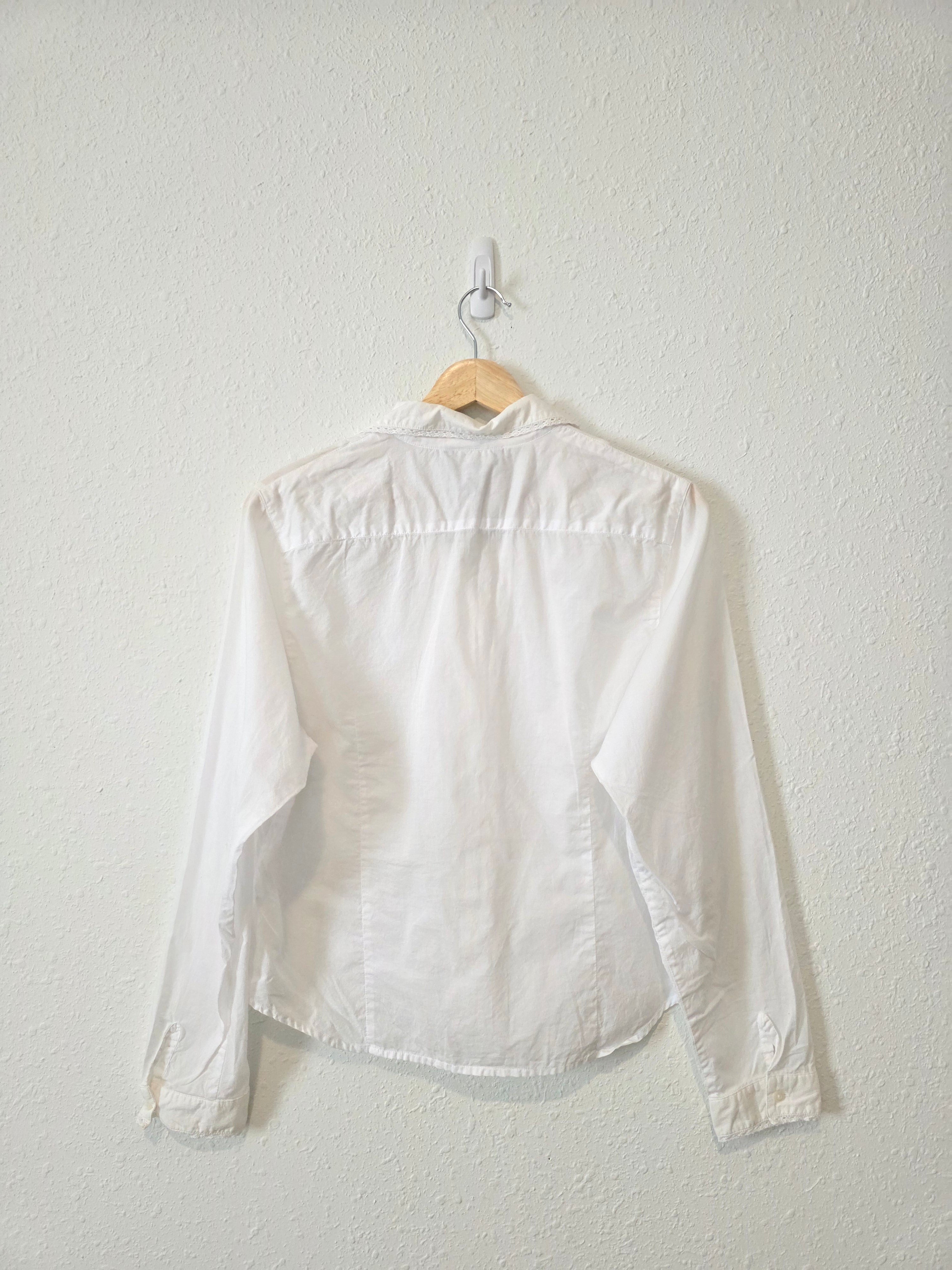 Vintage Ralph Lauren Cotton Button Up (S/M)