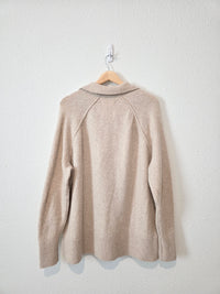 Aerie V Neck Oversized Sweater (XS)