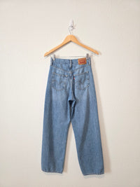 Levi's High Waisted Straight Jeans (25)