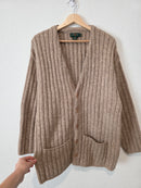 Vintage J.Crew Alpaca Wool Cardigan Sweater (M)