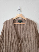 Vintage J.Crew Alpaca Wool Cardigan Sweater (M)