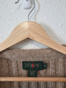 Vintage J.Crew Alpaca Wool Cardigan Sweater (M)